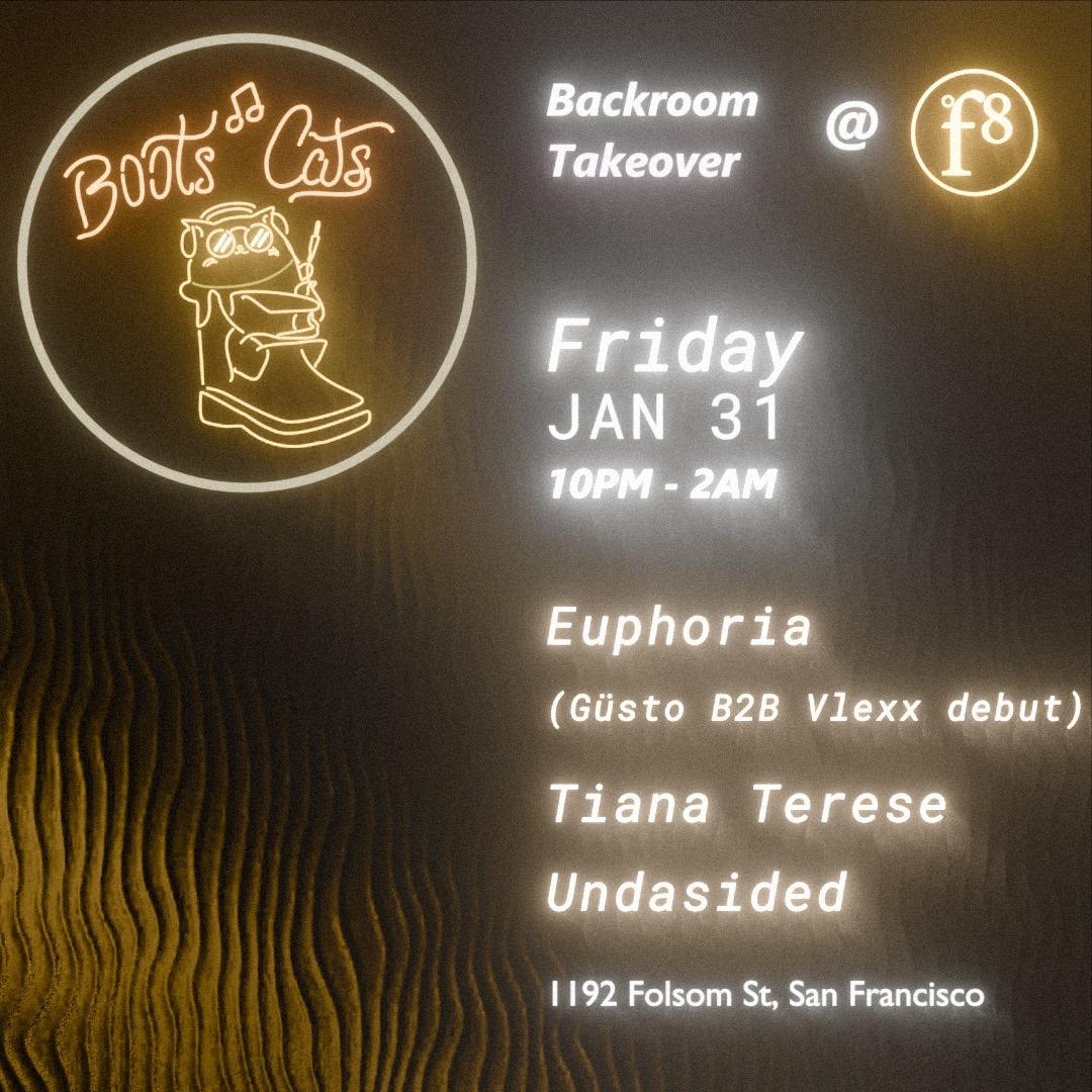 Boots & Cats Backroom Takeover