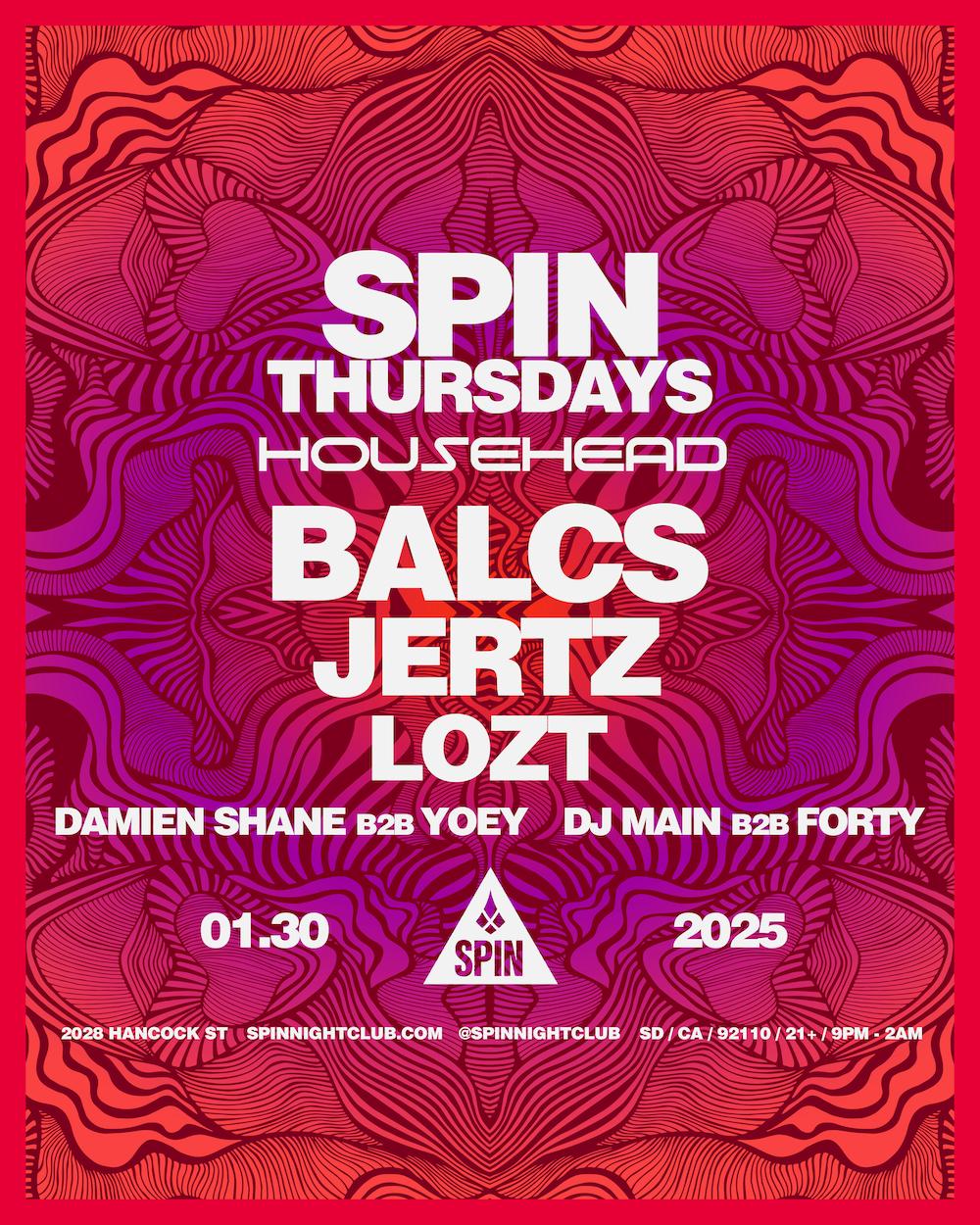 Spin Thursdays // Househead