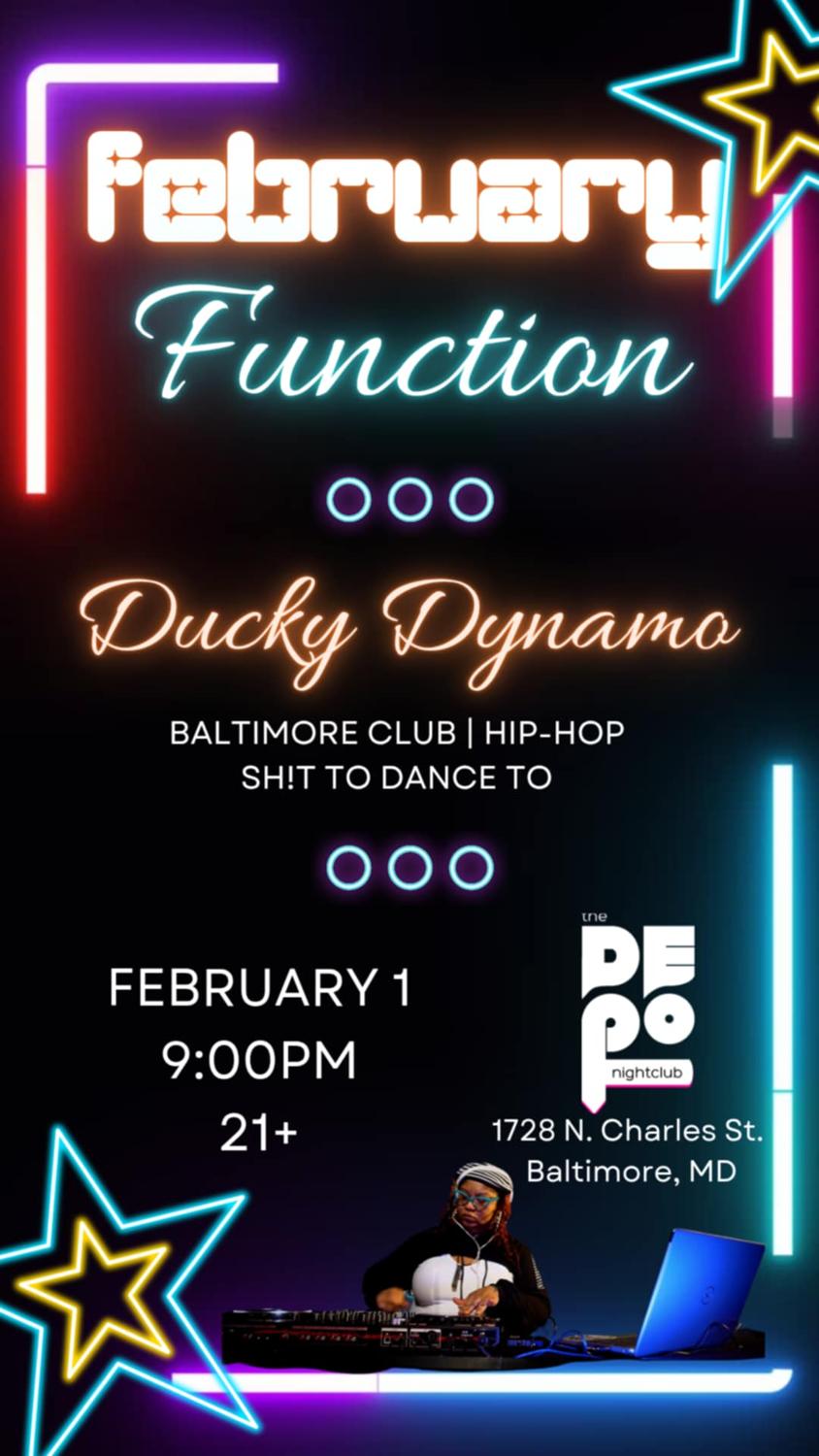 February Function - Ducky Dynamo In The Depot