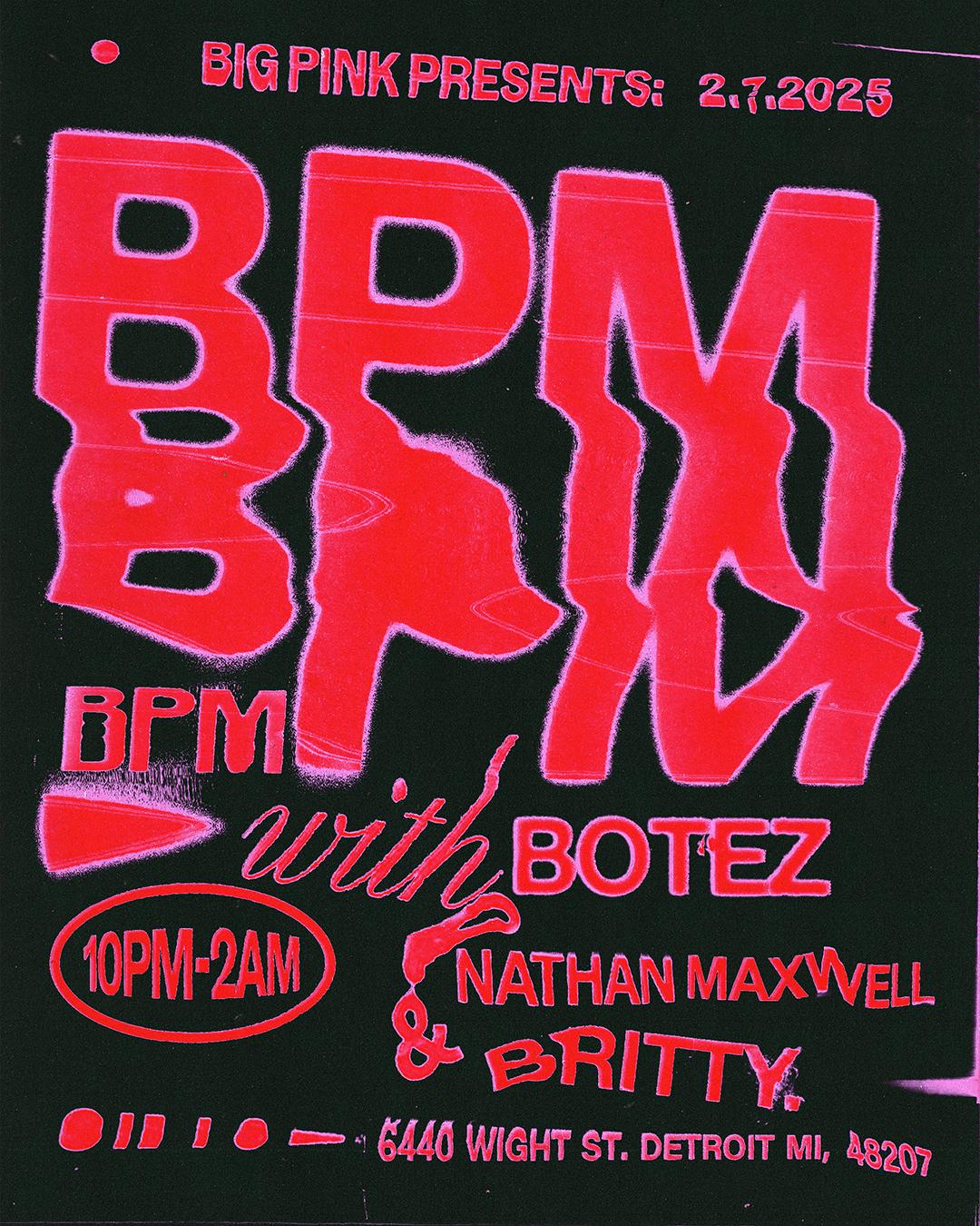 Bpm: House And Techno (Botez & Friends)