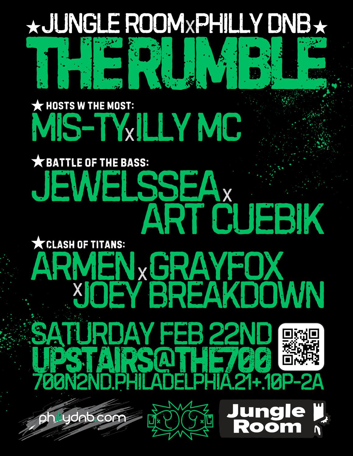 Jungle Room X Phillydnb: The Rumble