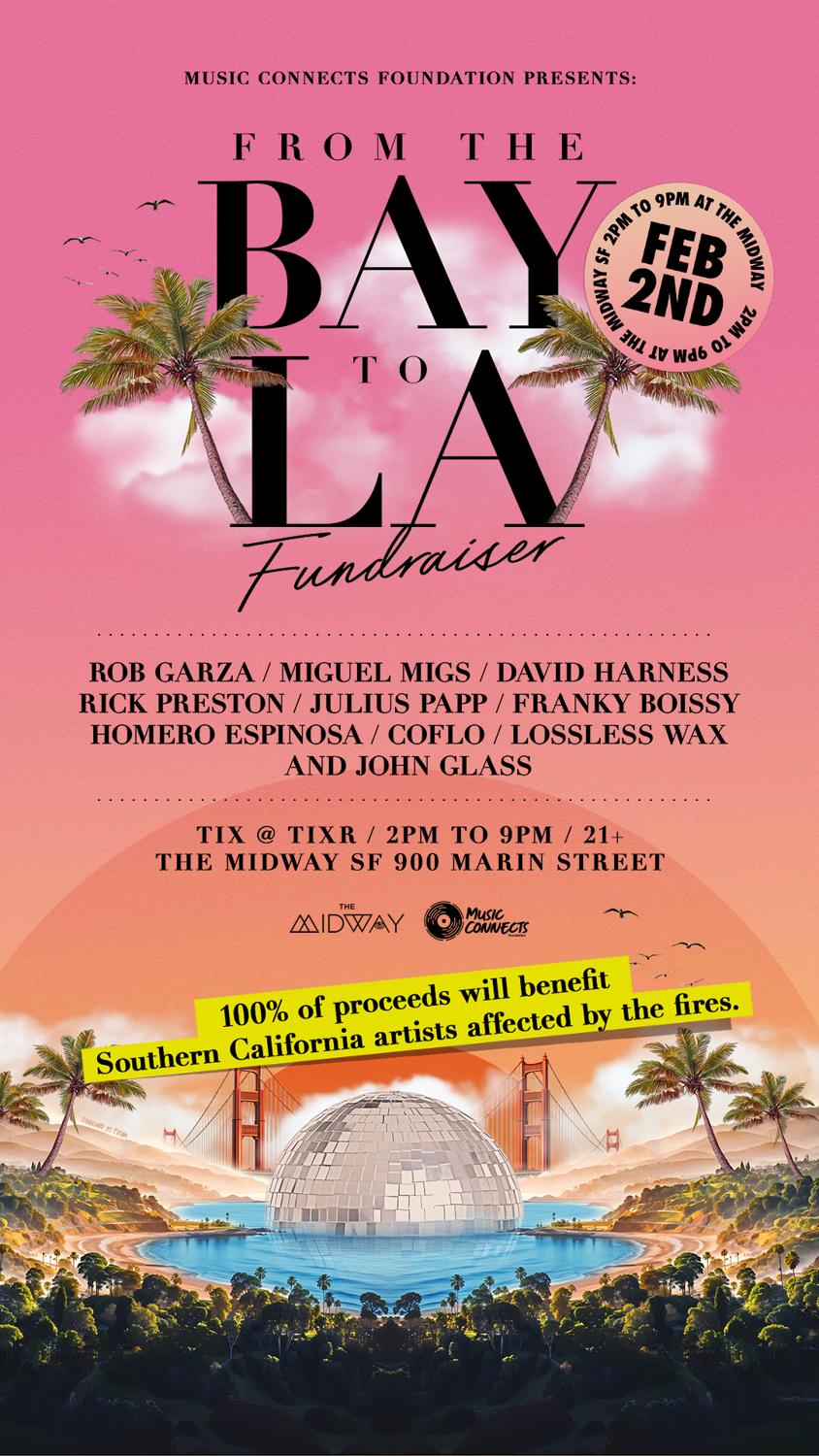 From The Bay To La Fundraiser Feat. Rob Garza, Miguel Migs, David Harness