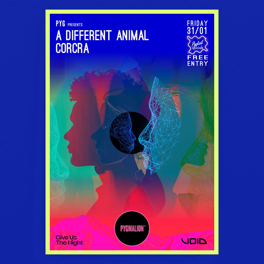 Pyg Presents A Different Animal & Corcra