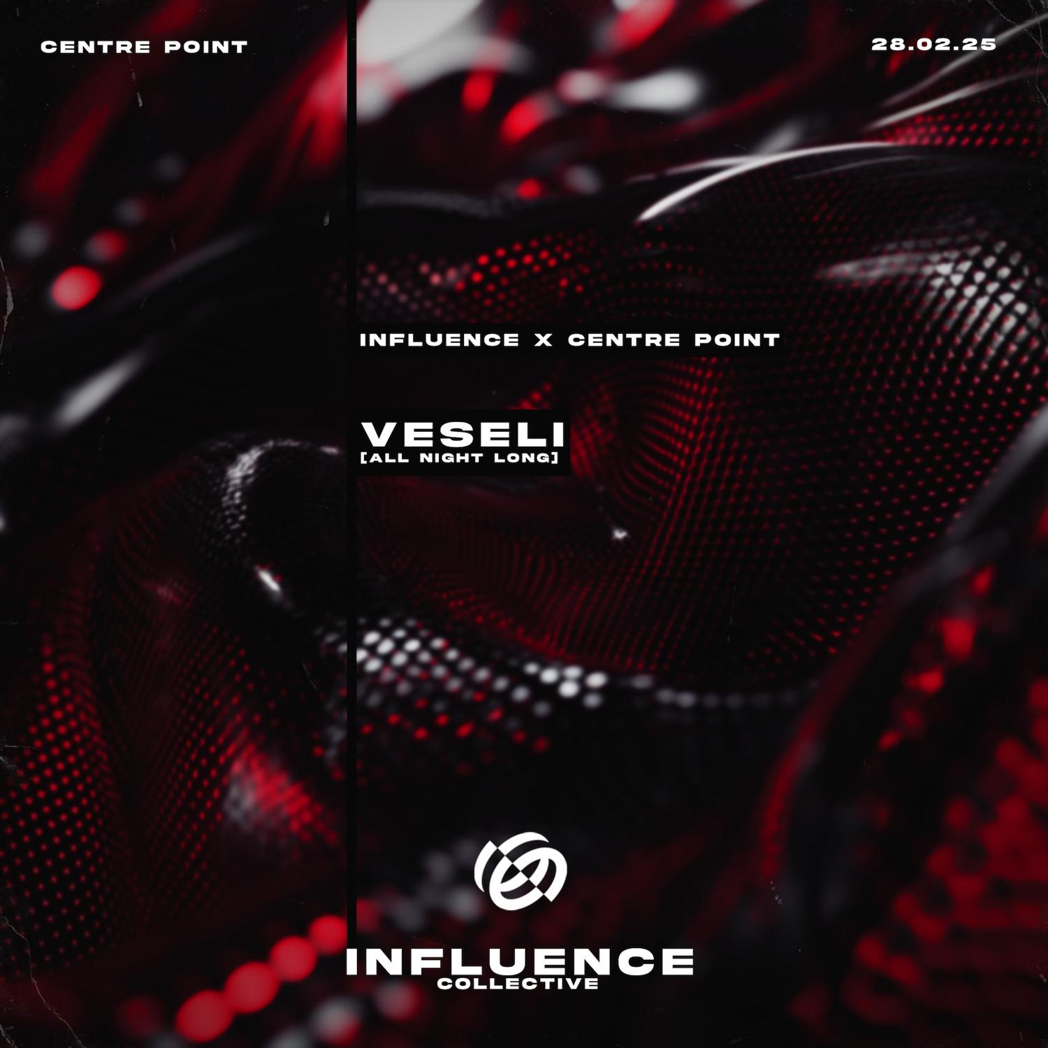 Centre Point X Influence: Veseli (All Night Long)