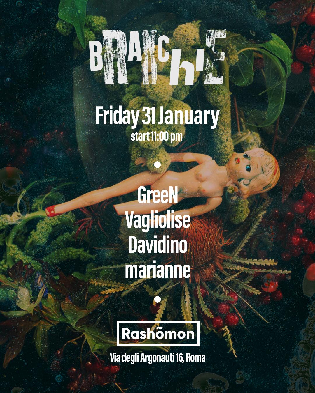 Branchie // 31/01 // Rashõmon Club