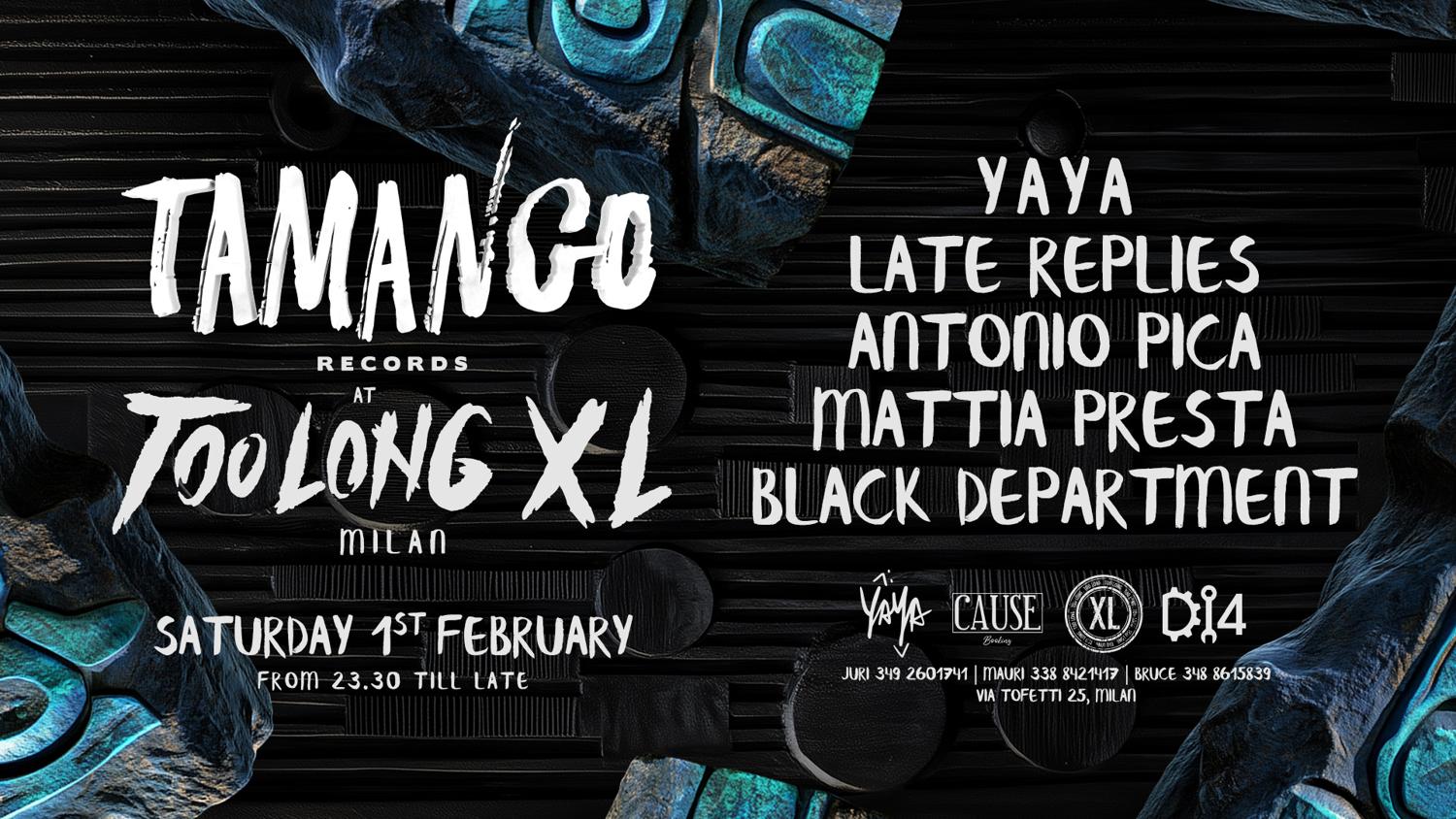 Tamango Records At Too Long Xl