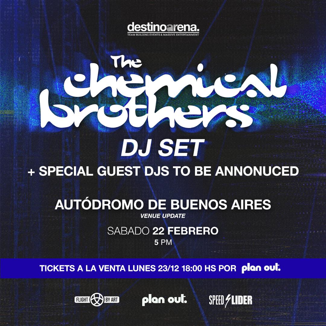 Destinoarena Pres. The Chemical Brothers