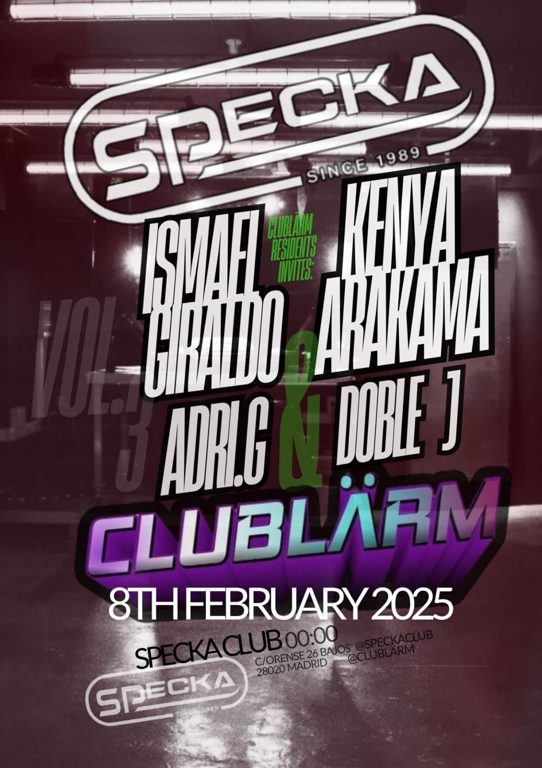 Clublärm #03 - Specka Club