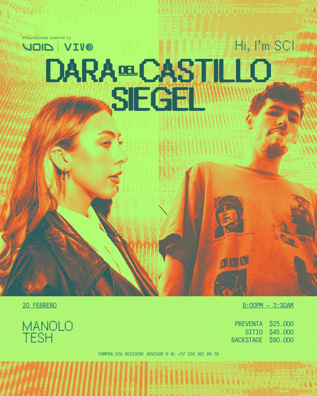 Dara Del Catillo / Siegel / Manolo Tesh