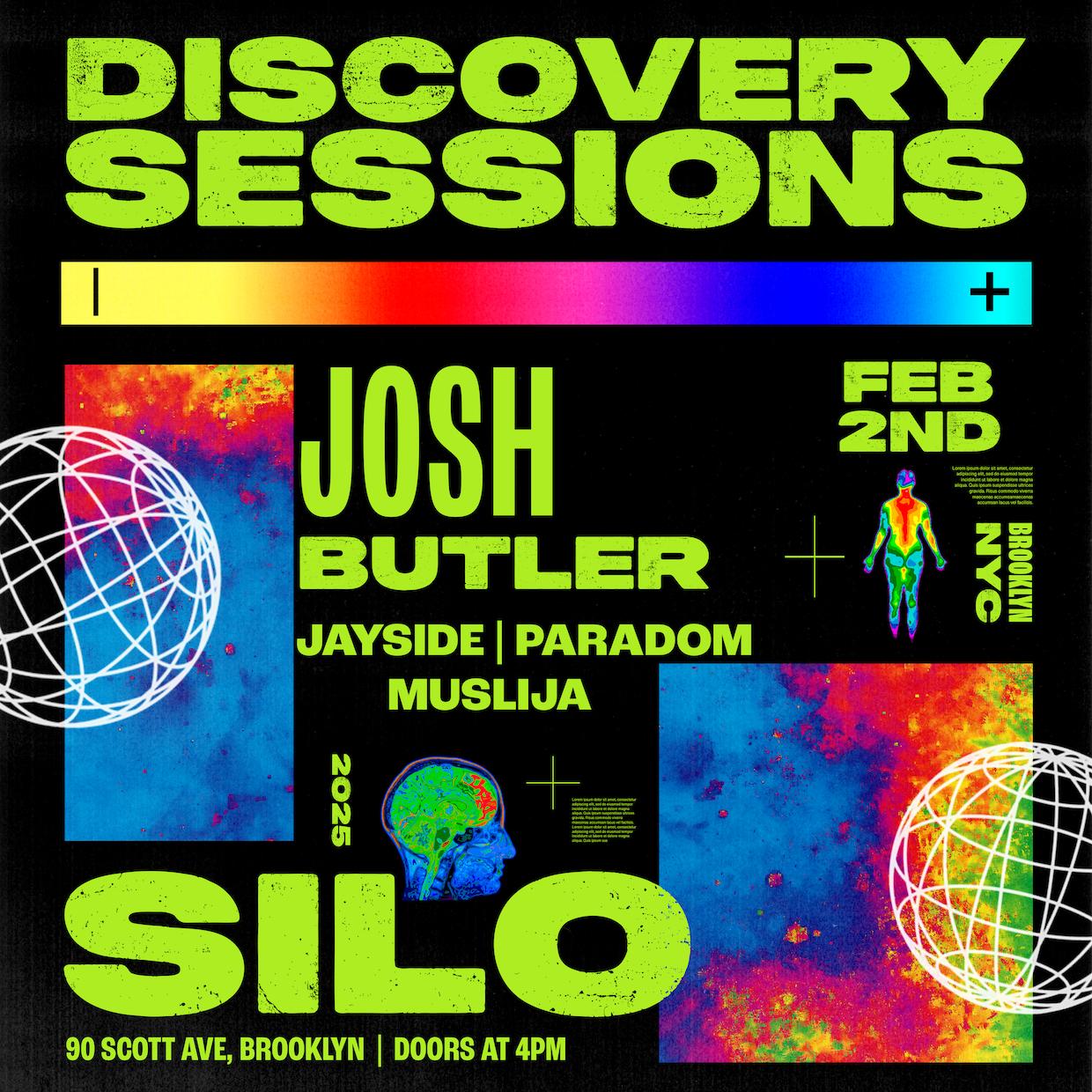 Discovery Sessions: Josh Butler / Jayside / Paradom / Muslija