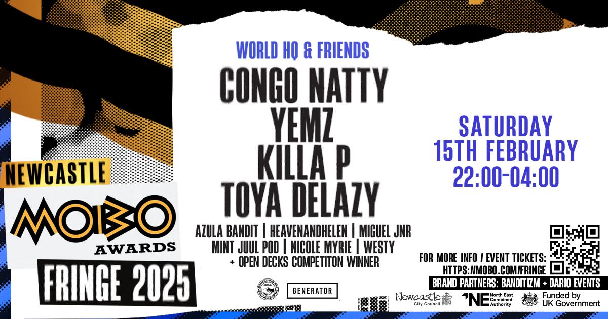 Mobo Fringe Club Night - Free Sign Up - Congo Natty, Yemz & More