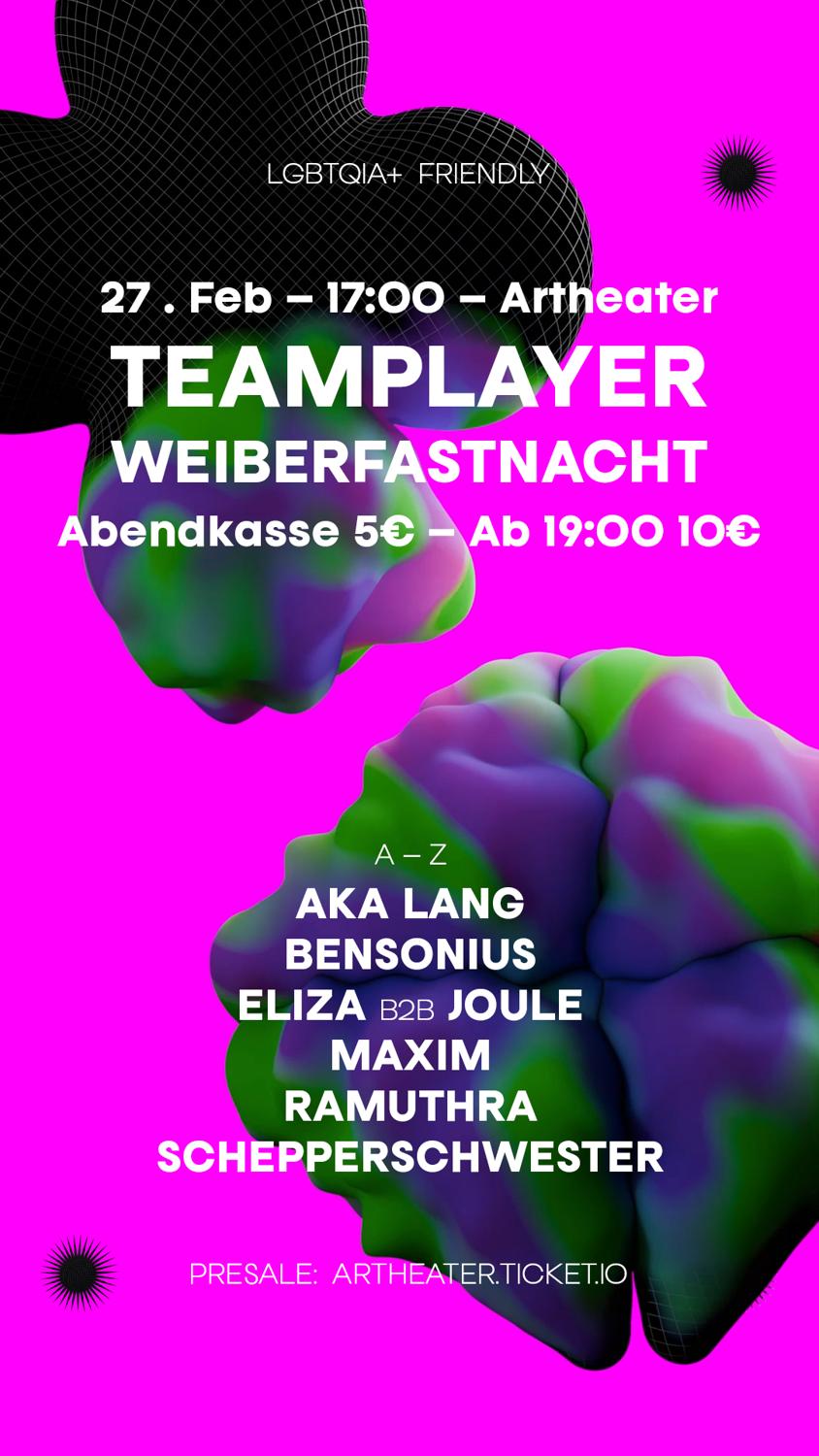 Artheater Teamplayer – Weiberfastnacht