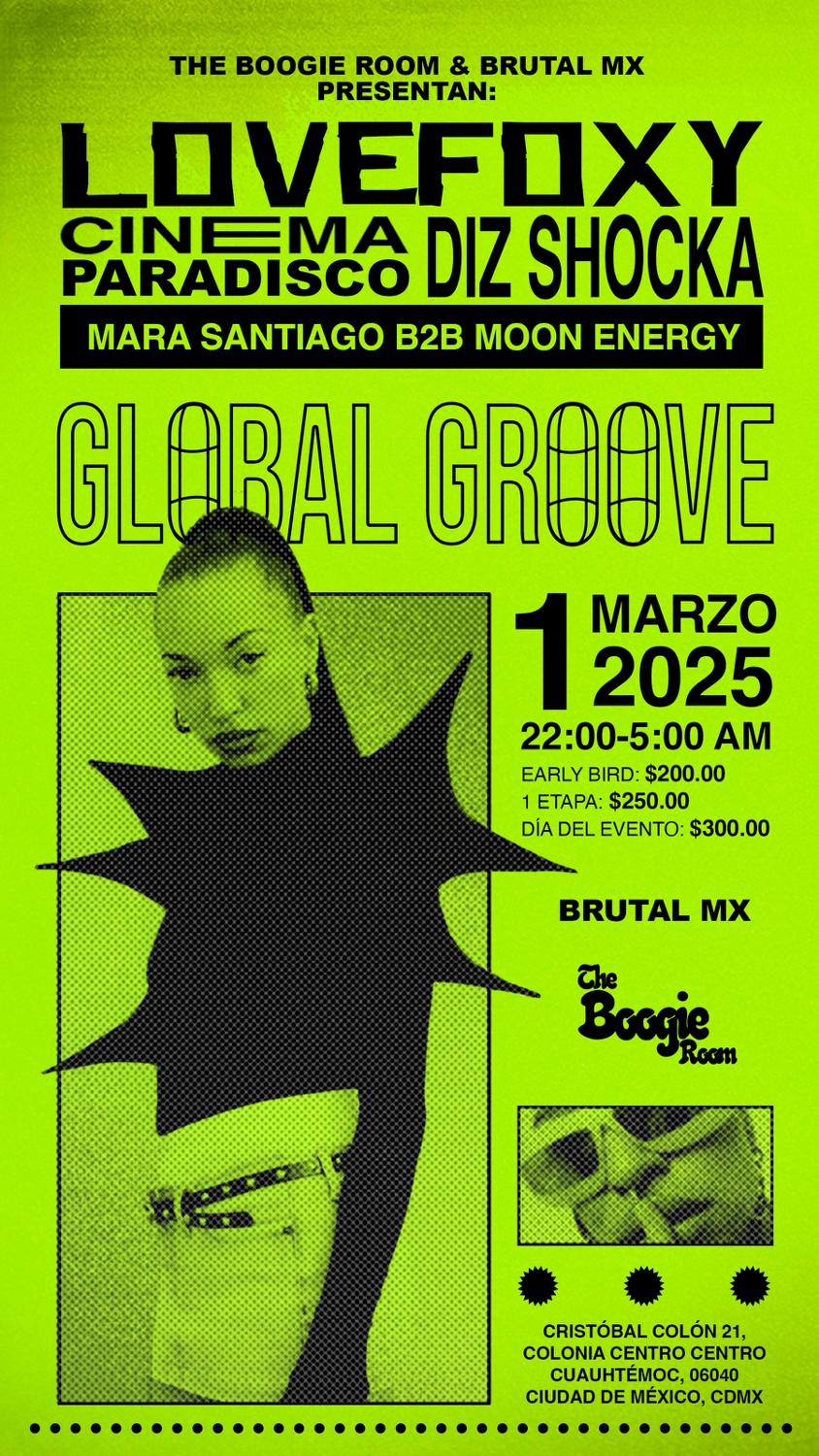 The Boogie Room X Brutal Mx Presentan: Lovefoxy + House Icons