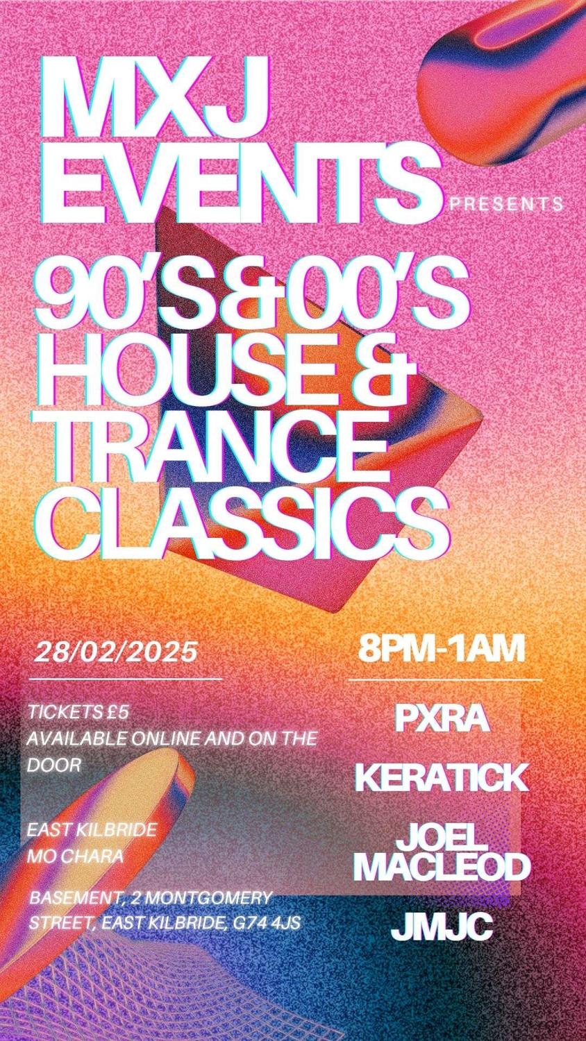 Mxj Presents 90S & 00S House & Dance Classics