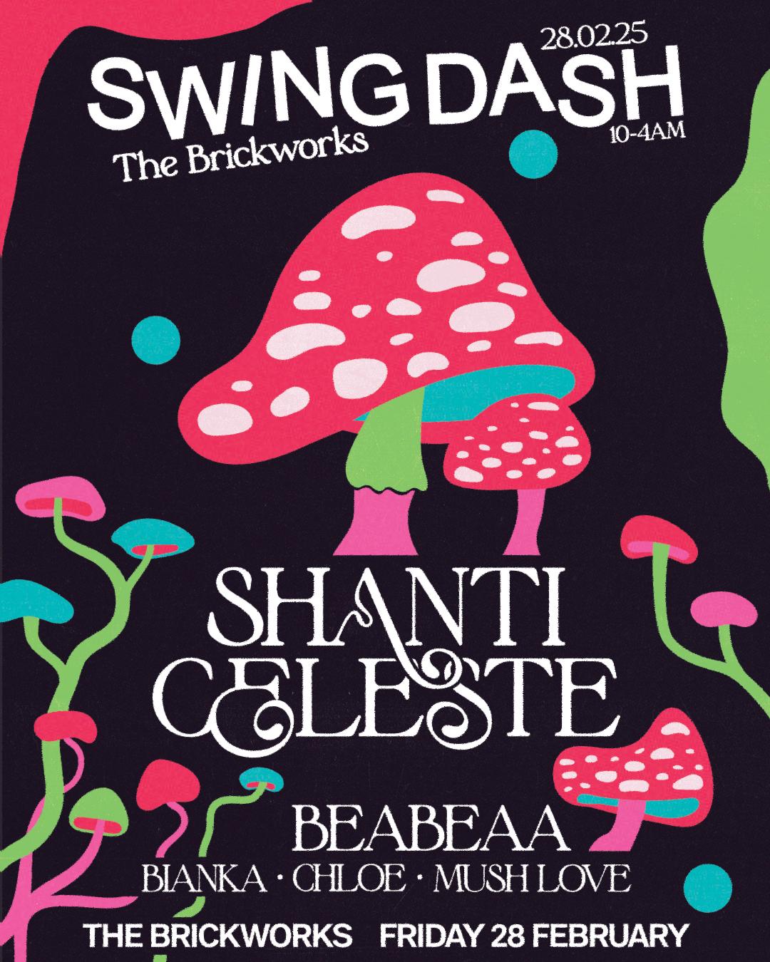 Swing Dash Presents Shanti Celeste