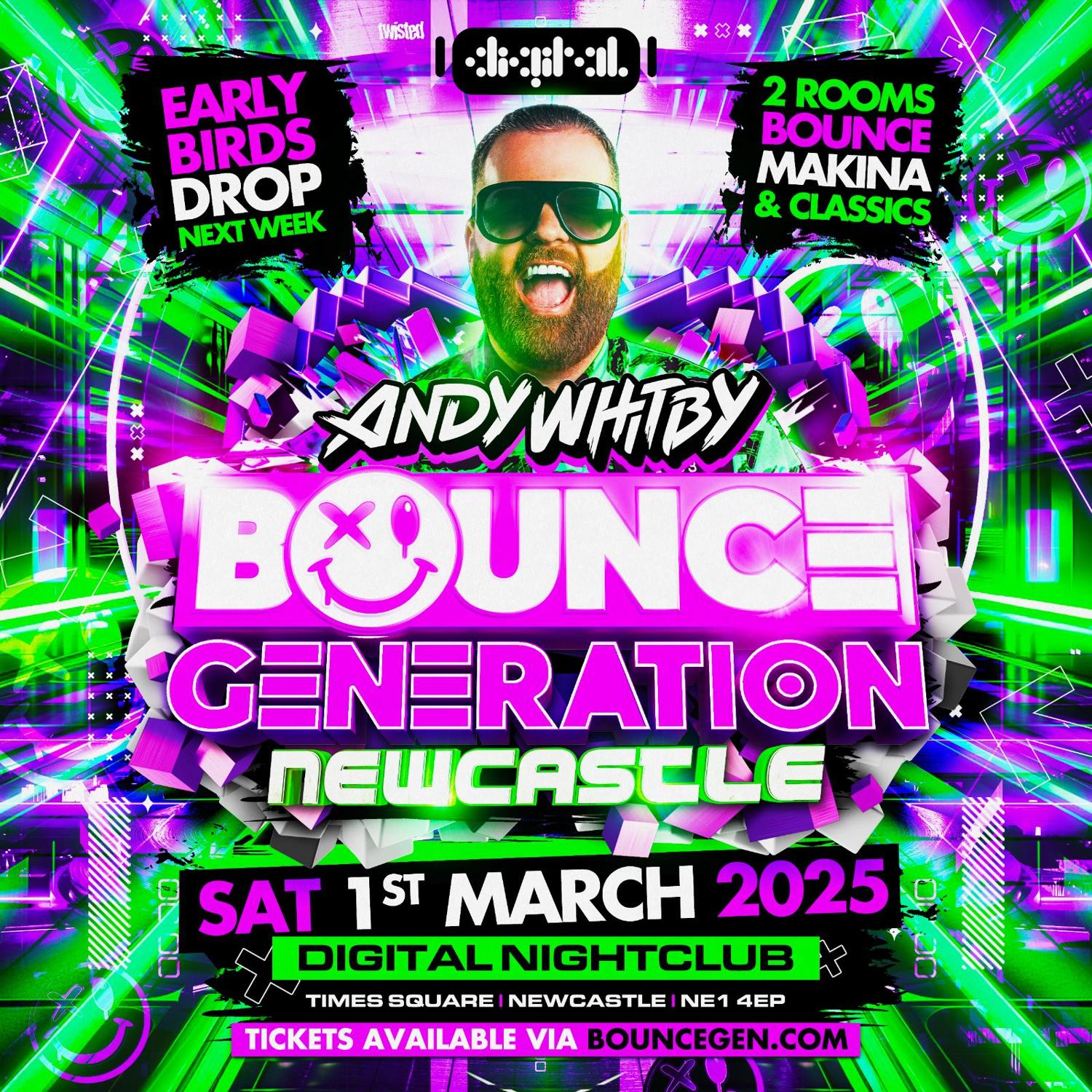 Andy Whitby'S Bounce Generation - Newcastle