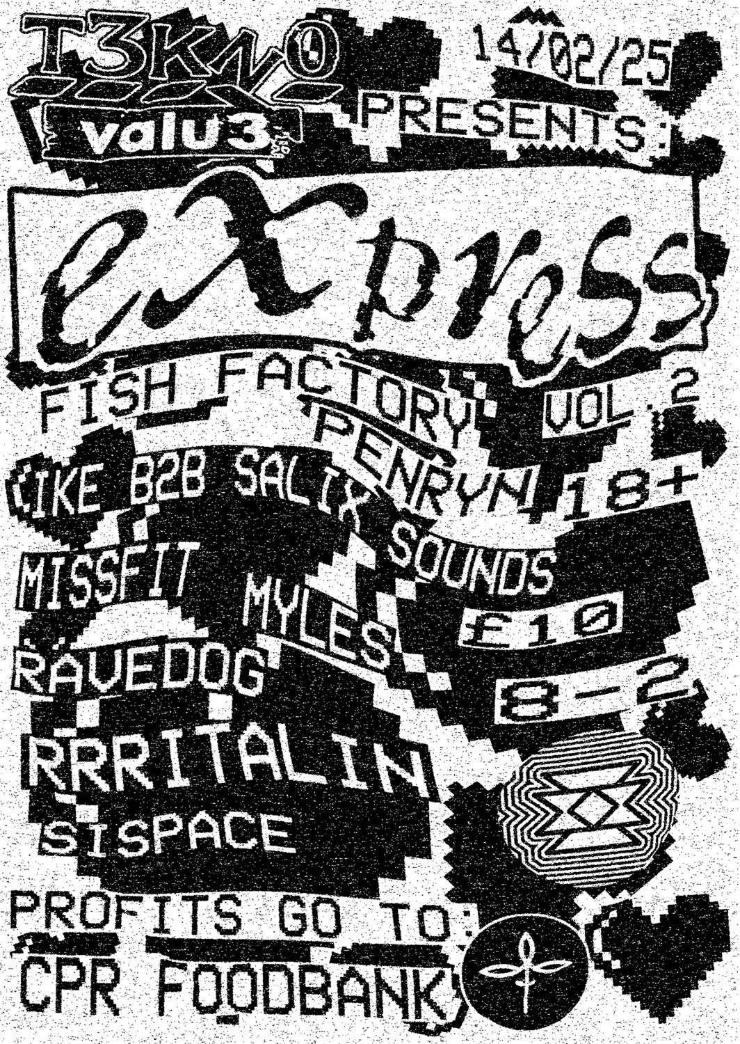 Express At Fish Factory Penryn 14/02/25