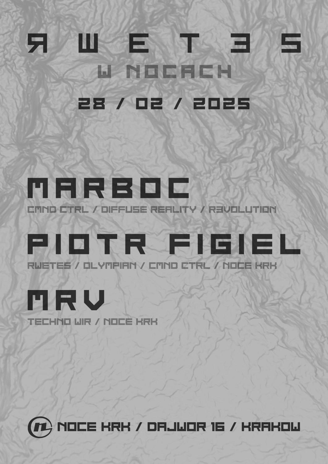 Rwetes W Nocach: Marboc - Piotr Figiel - Mrv