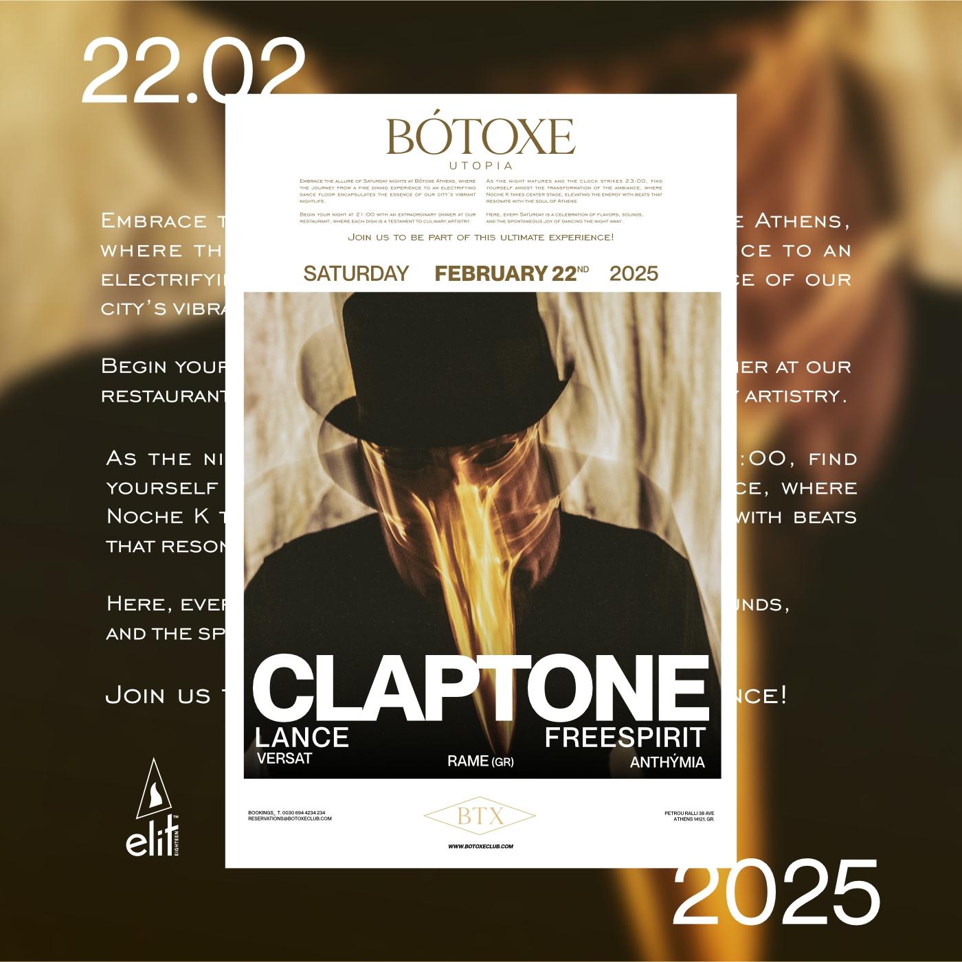 Claptone Live At Botoxe Athens