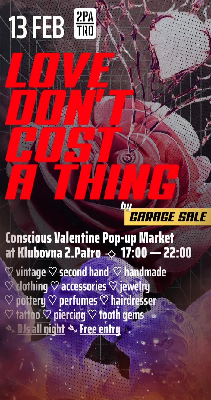 Garage Sale Valentine Market