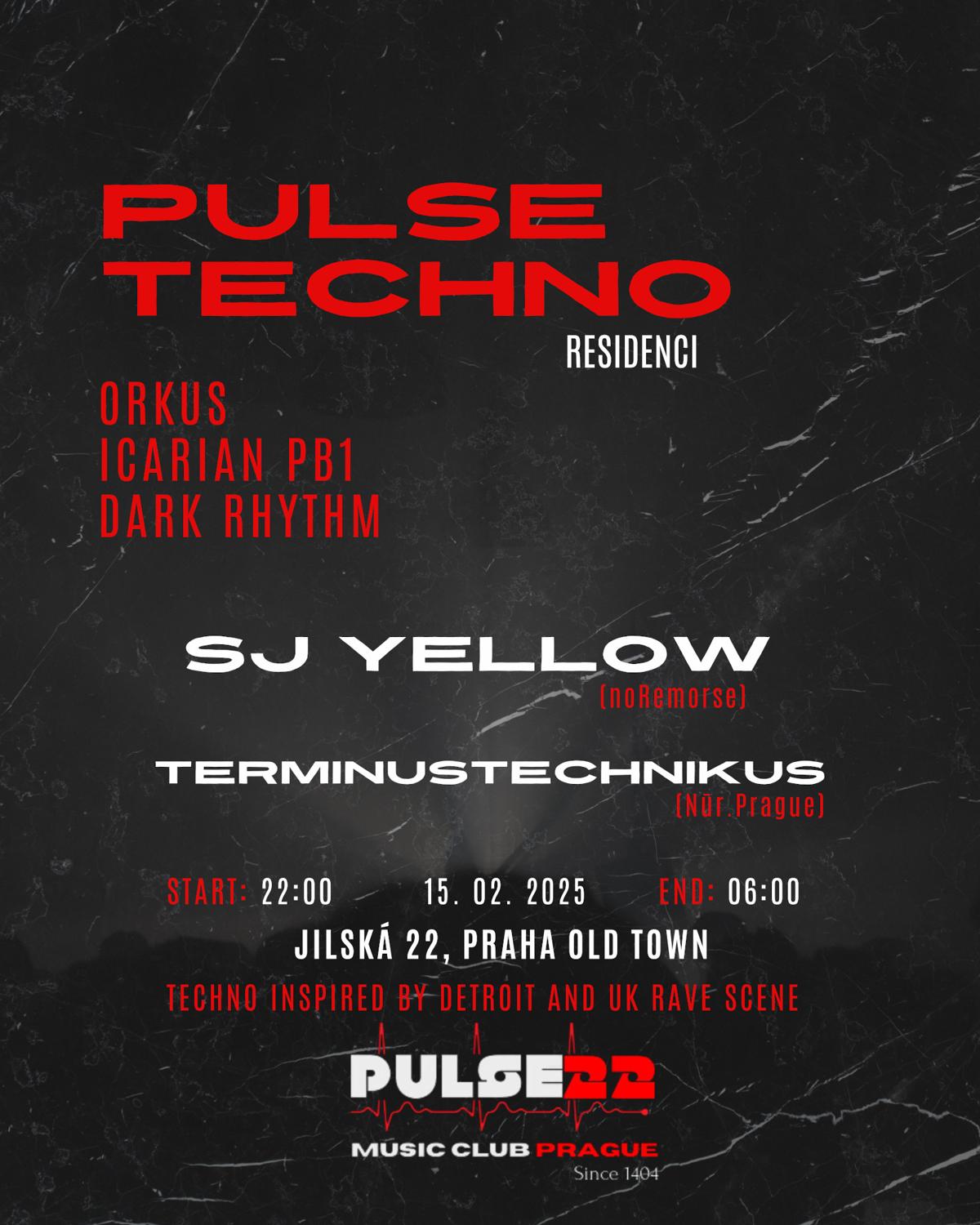 Pulse Techno With Sj Yellow And Terminustechnikus