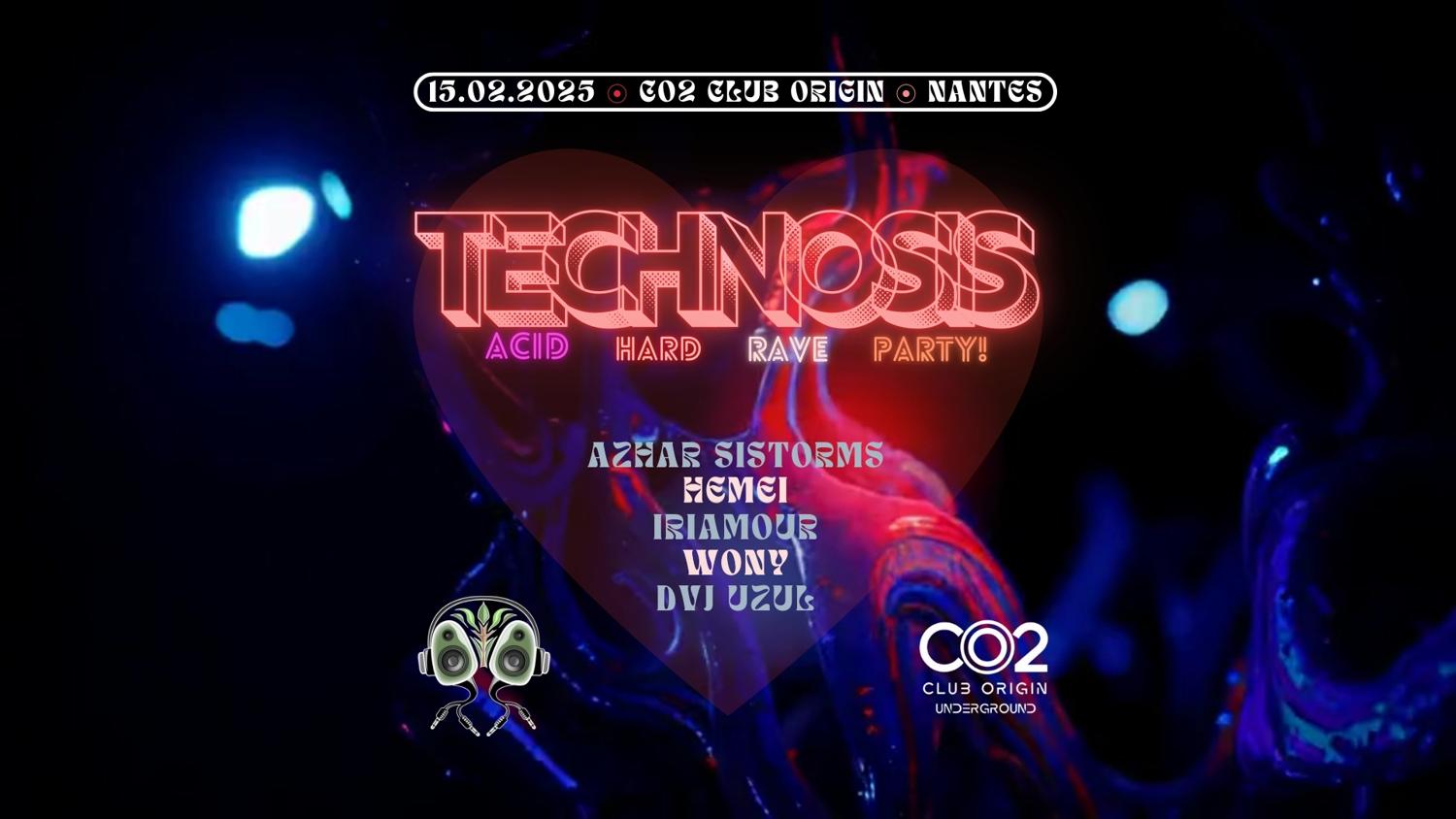 Technosis At Co2 - Acid Hard Rave Party