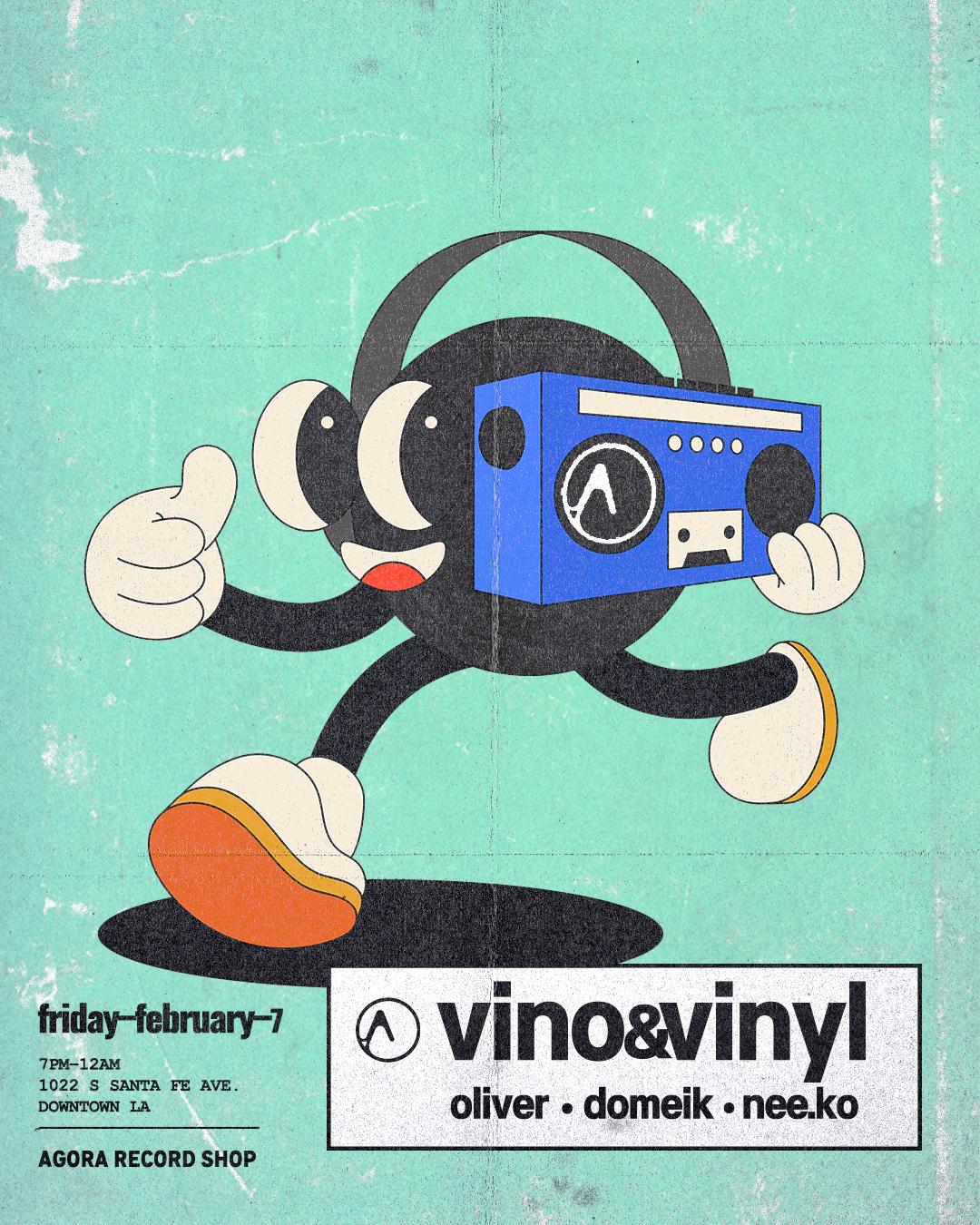 Vino&Vinyl: Oliver, Domeik, Nee.Ko