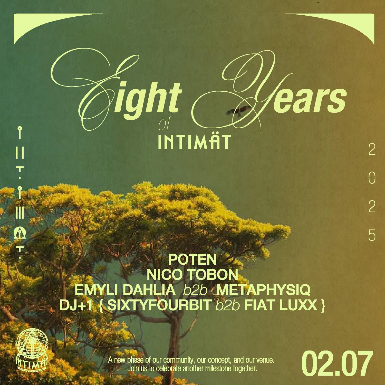 8 Years Of Intimät