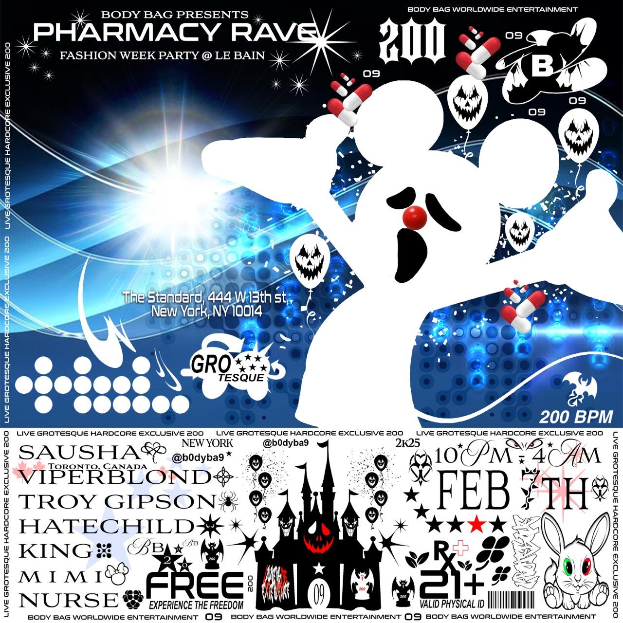 Body Bag Presents Pharmacy Rave