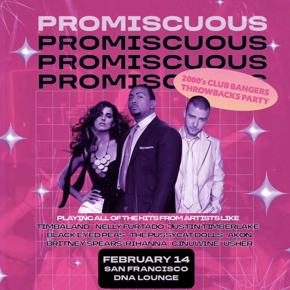 Promiscuous - A 2000'S Club Bangers Throwbacks Party