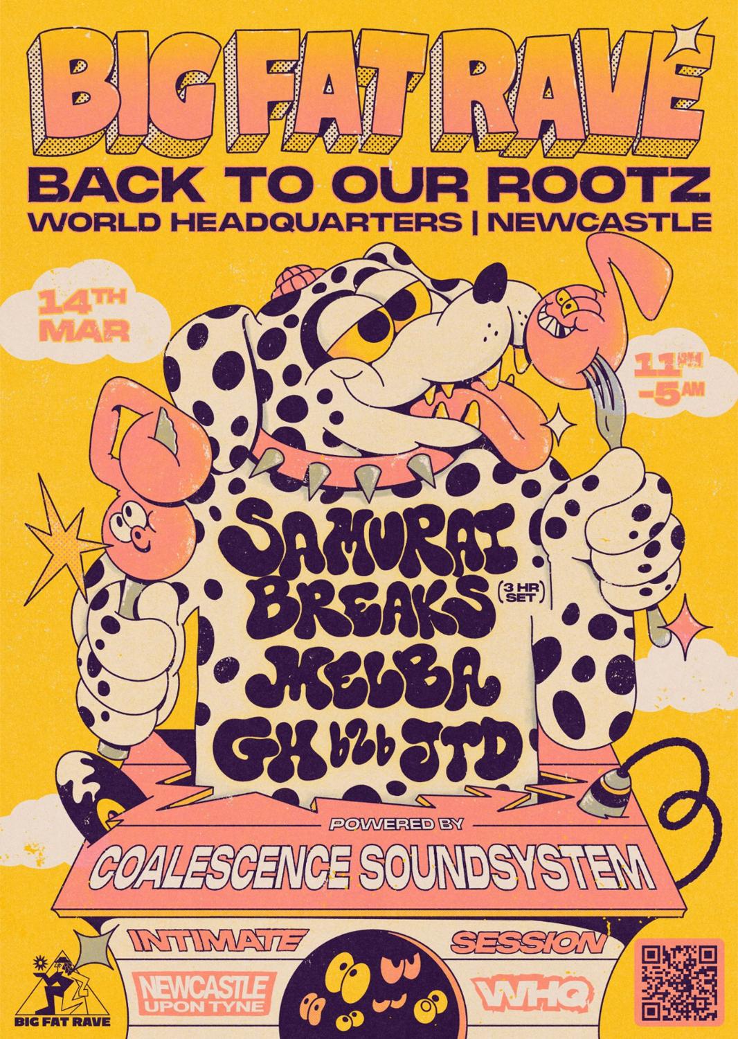 Big Fat Rave: Back 2 Our Rootz - Samurai Breaks (3 Hour Set) - Coalescence Soundsystem