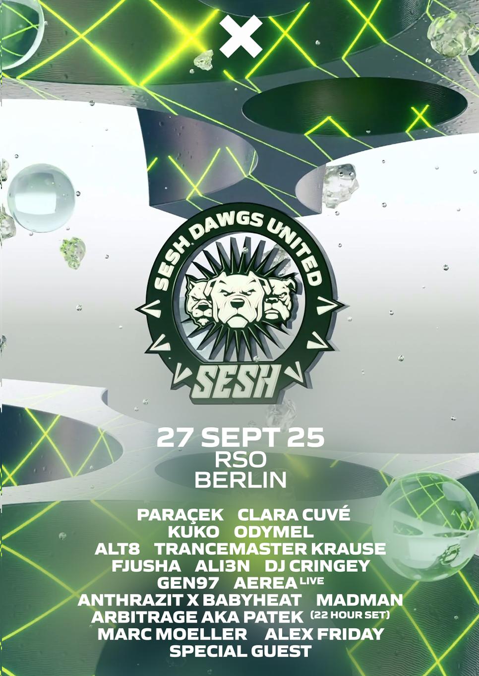 Sesh - Tickets Avail At Door