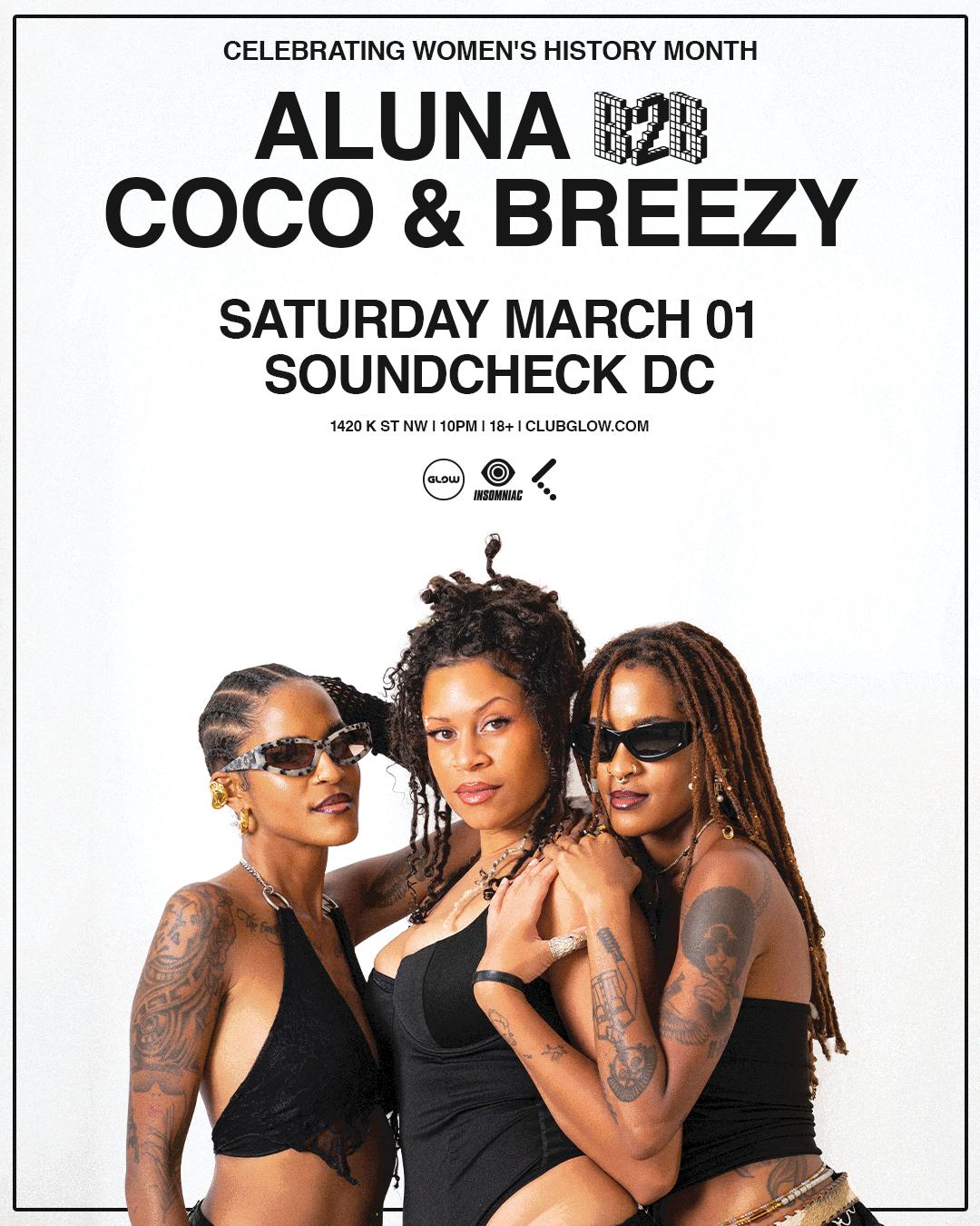 Aluna B2B Coco & Breezy (Women'S History Month)