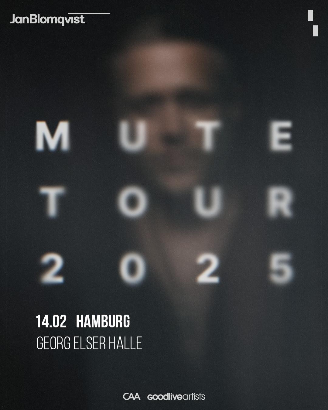 Jan Blomqvist Live: Mute Tour 2025