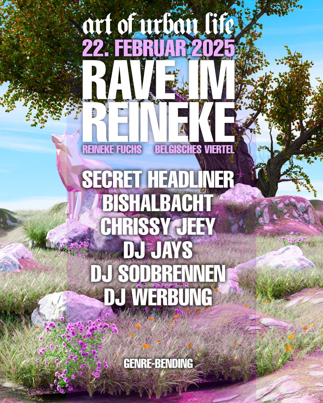 Rave Im Reineke By Art Of Urban Life With Secret Headliner, Bishalbacht, Dj Sodbrennen, Dj Jays