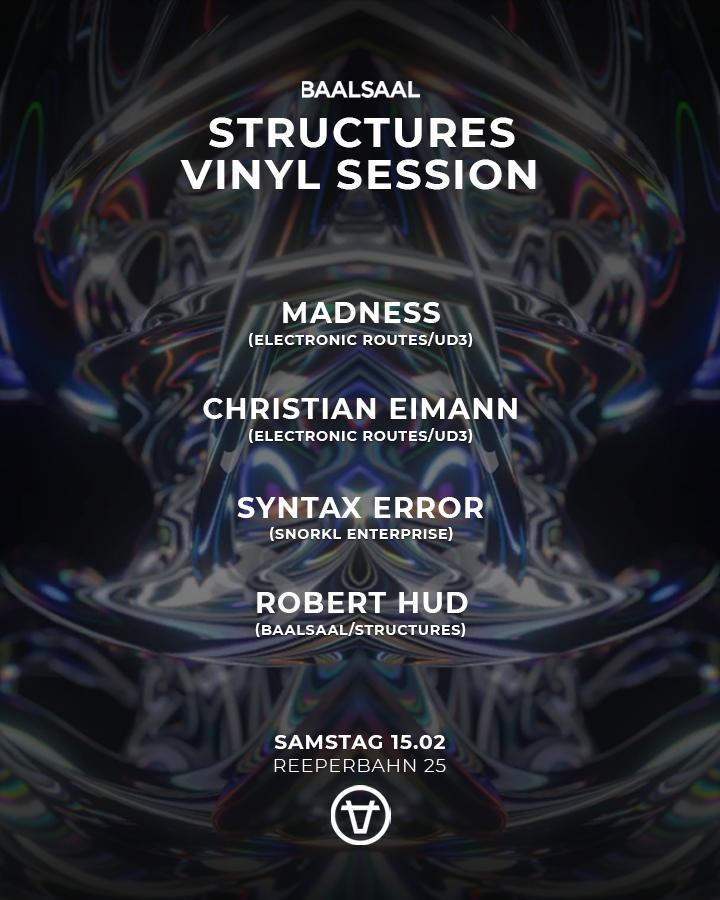 Baalsaal Presents: Structures Vinyl Session (Techno)