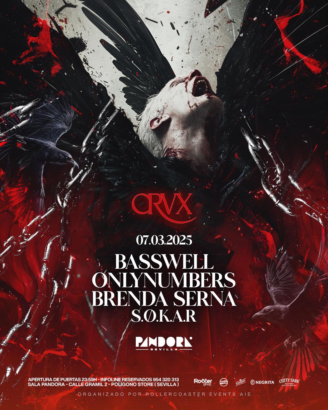 Crvx Con Basswell Y Onlynumbers