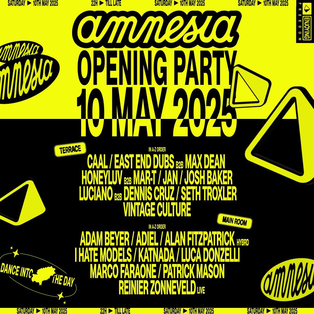 Amnesia Opening Party