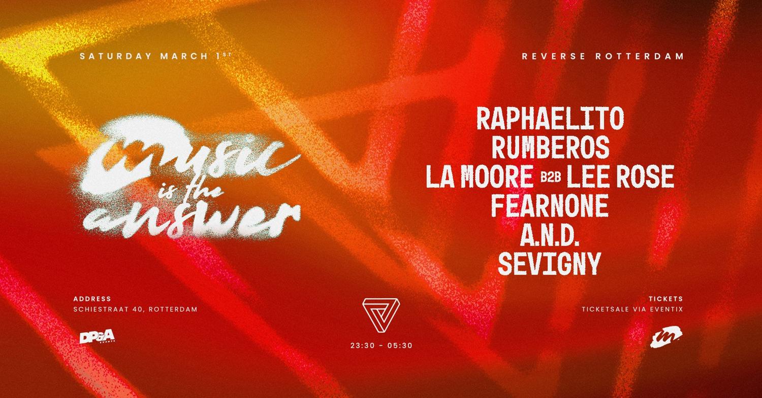 Music Is The Answer At Reverse W/Raphaelito W/Rumberos And Many More