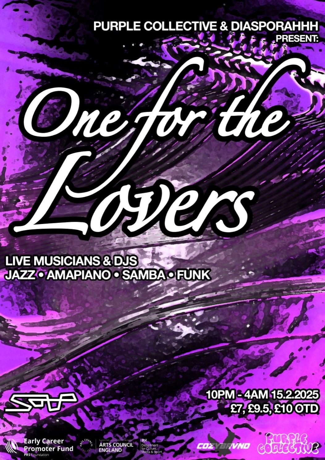 Purple Collective & Diasporahhh Present: One For The Lovers