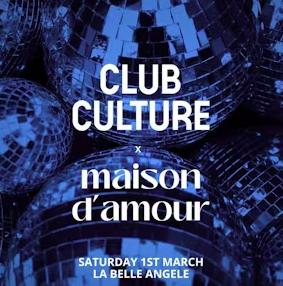 Club Culture X Maison Damour