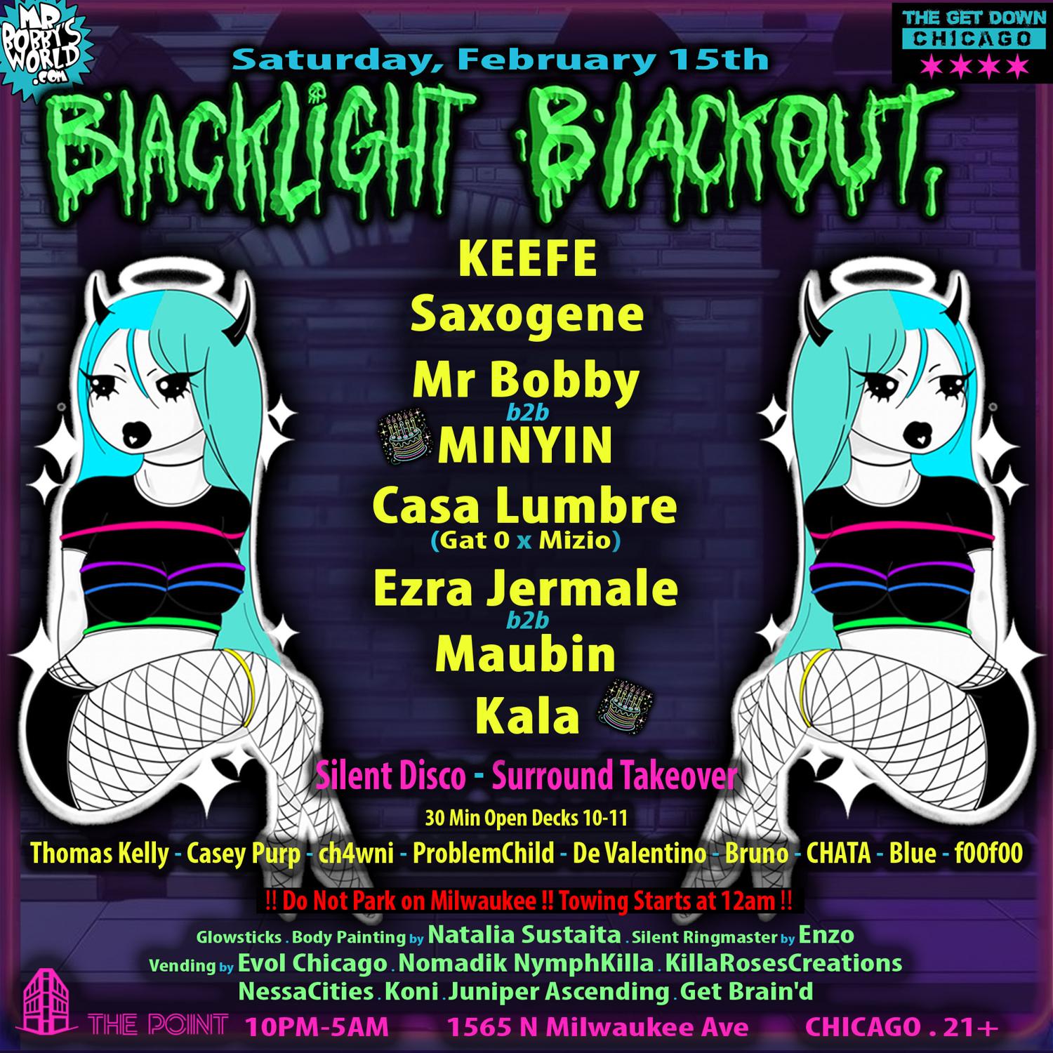 Blacklight Blackout Ft/Keefe, Saxogene, Mrbobby, Casalumbre, Minyin, Ezra Jermale