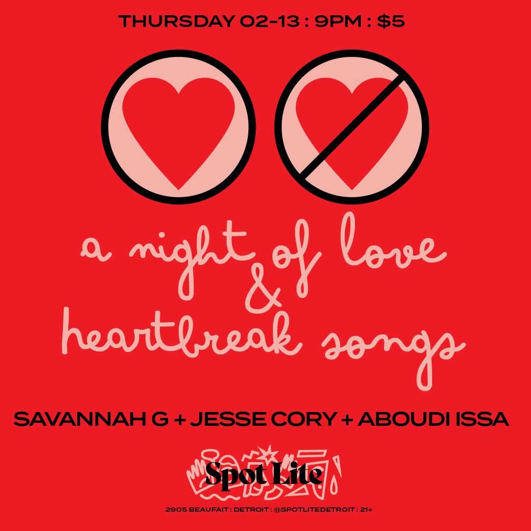 A Night Of Love & Heartbreak Songs