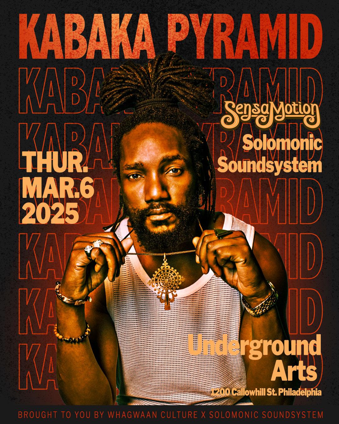 Kabaka Pyramid, Sensamotion, Solmonic Sound System