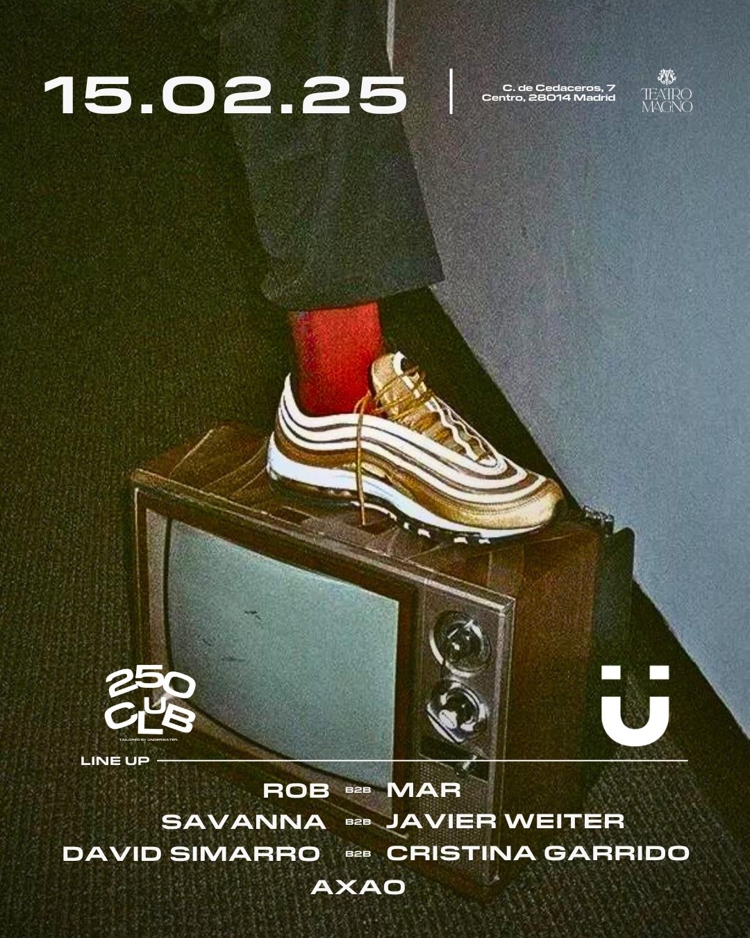 250 Club Tailored By Underwater: Upper Room W/ Fünday