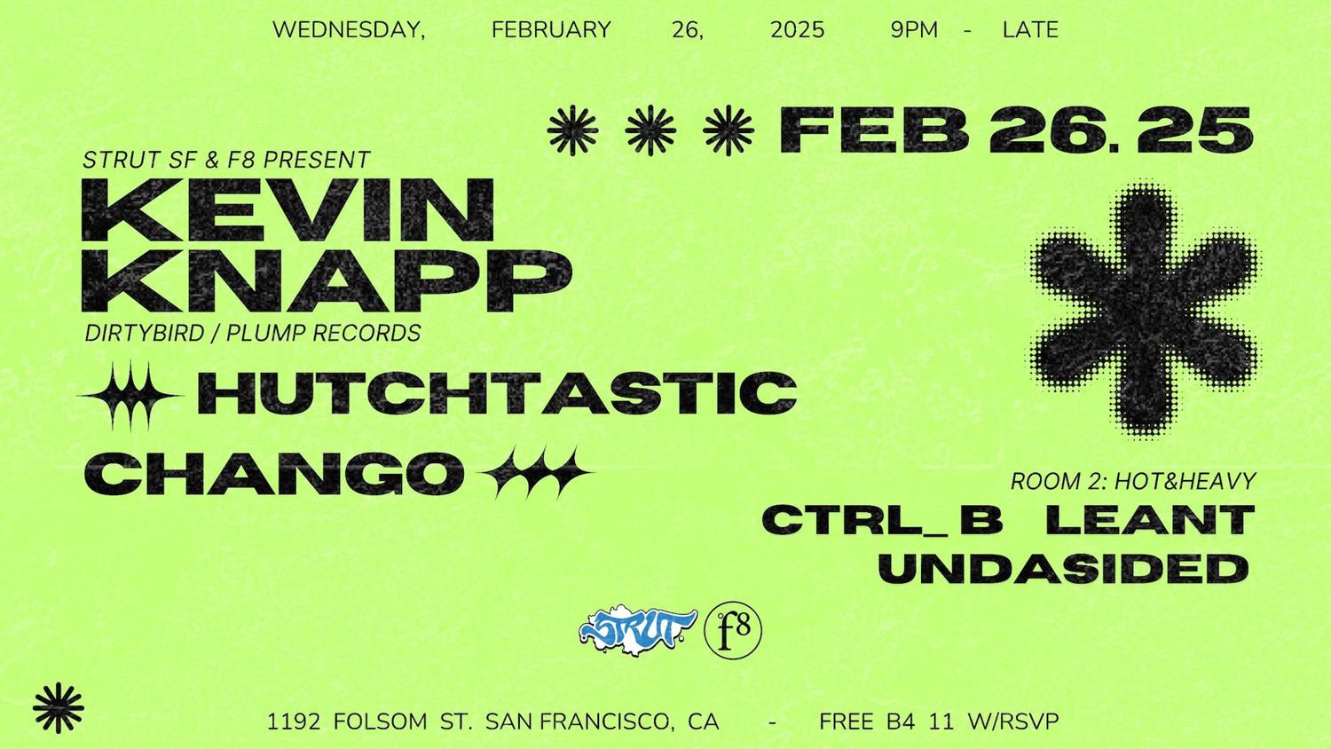 Strut Sf & F8 Present Kevin Knapp Birthday Celebration