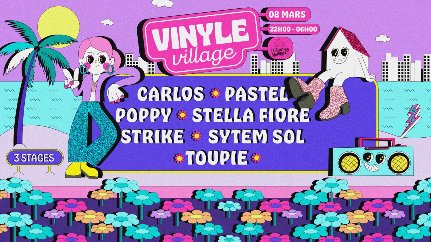 Vinyle Village Here We Go Again: Stella Fiore (Format Xxl)