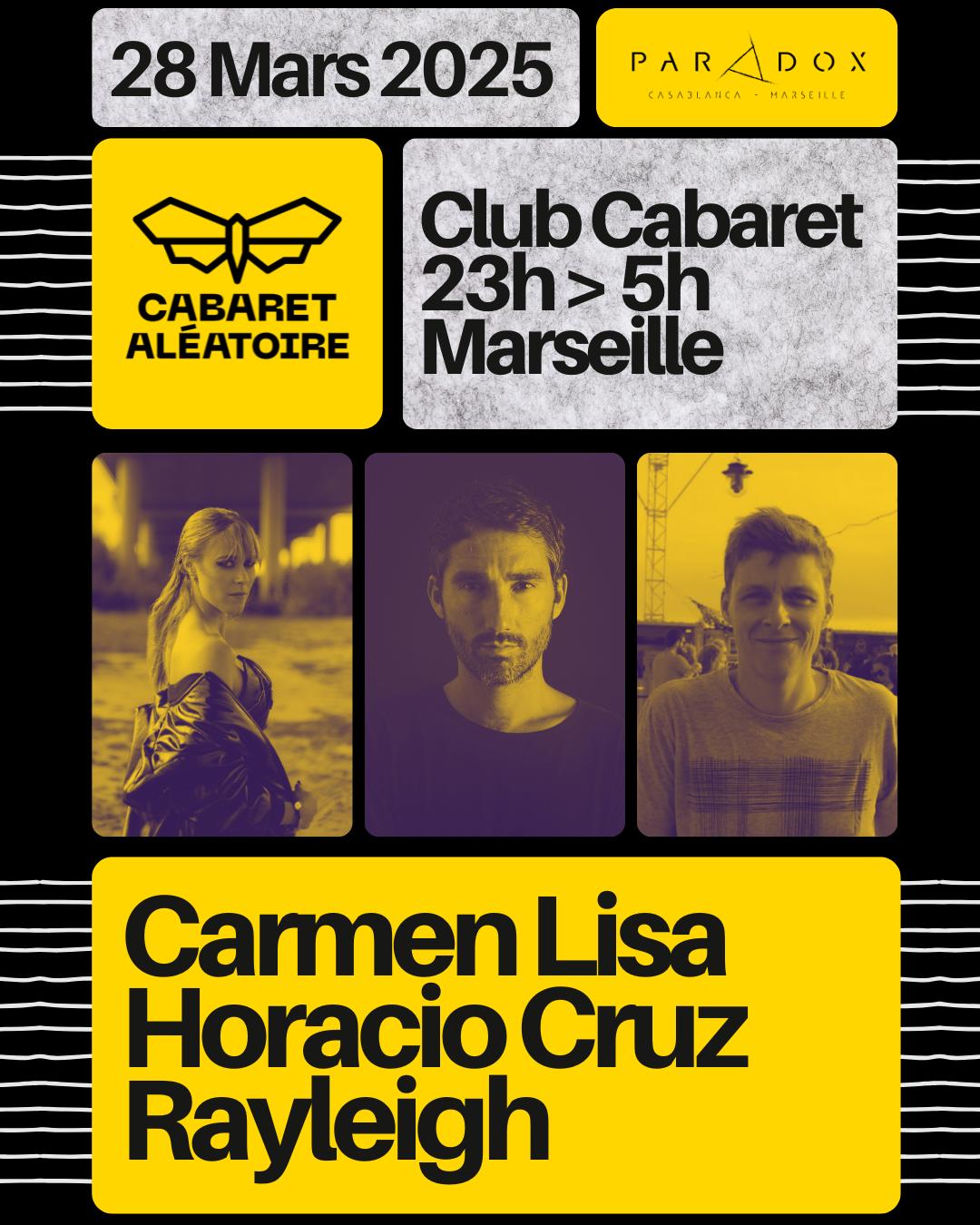 Paradox X Club Cabaret With Carmen Lisa & Horacio Cruz