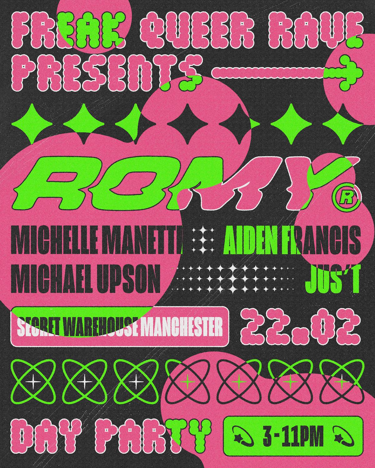 Freak Queer Rave - Romy - Michelle Manetti - Aiden Francis - Michael Upson - Jus'T