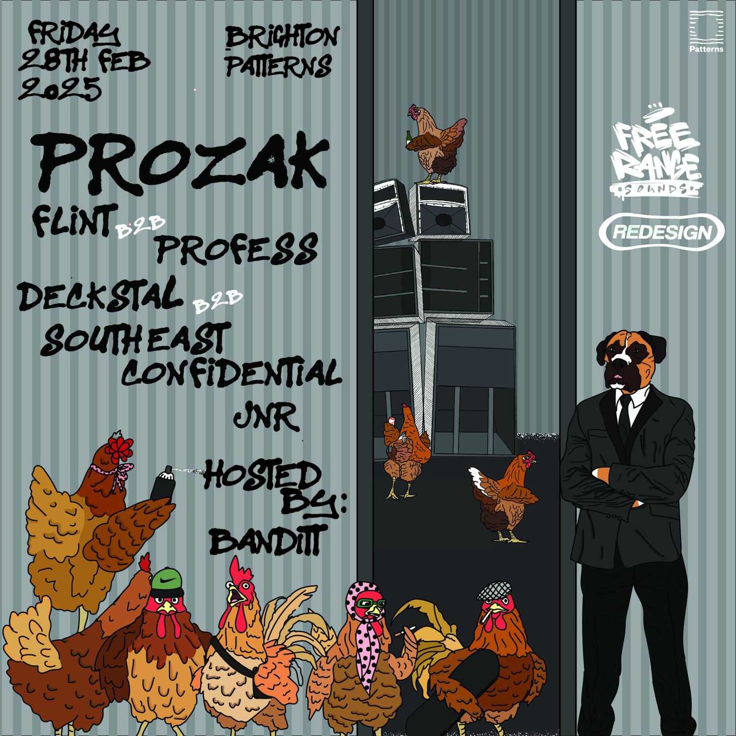 Free Range Sounds X Redesign: Prozak